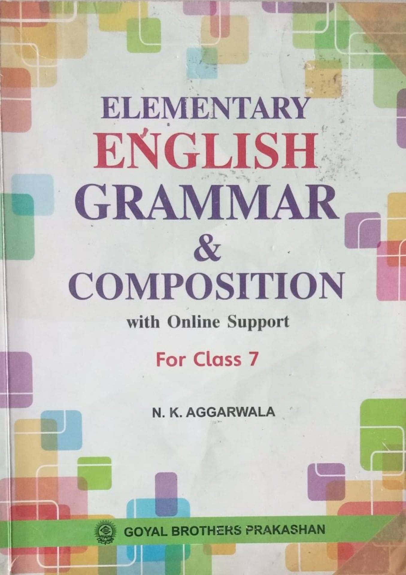     			Elementary English Grammar & Composition With Online Support Class 7