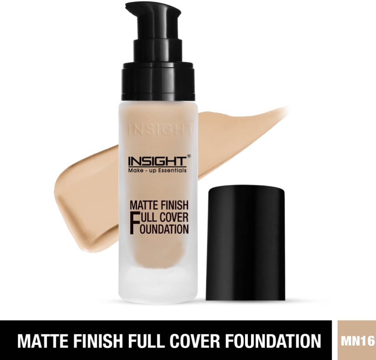     			Insight Matte Liquid For All Skin Types Skin Medium Foundation Pack of 1