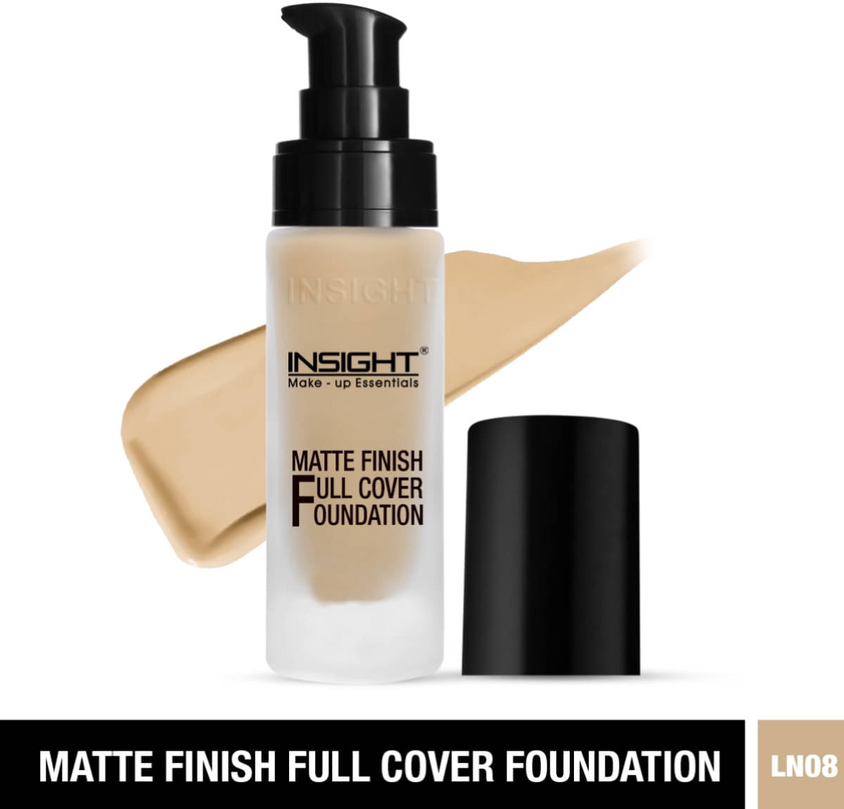     			Insight Matte Liquid For All Skin Types Skin Medium Foundation Pack of 1