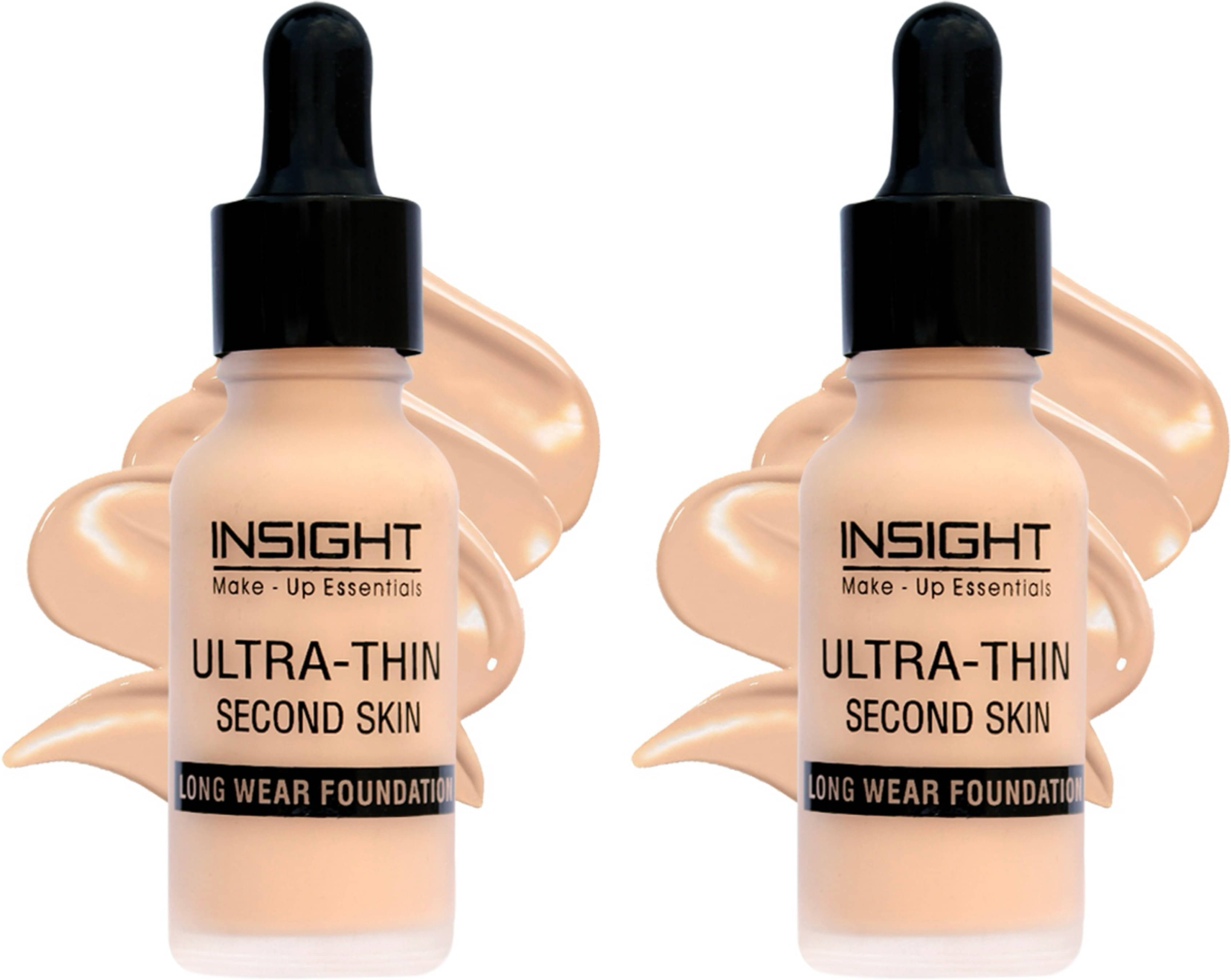     			Insight Natural Liquid For All Skin Types Skin Medium Foundation Pack of 2