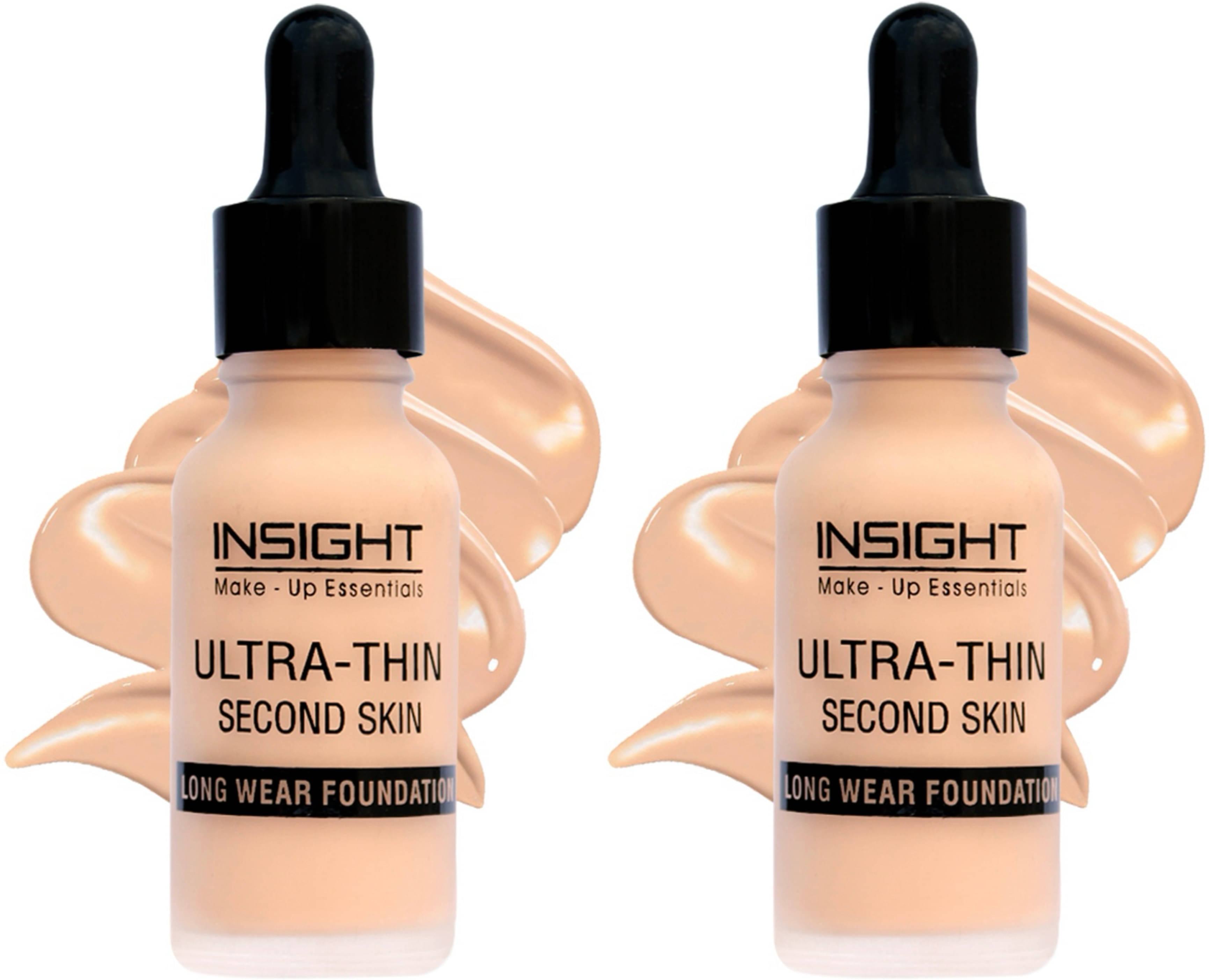     			Insight Natural Liquid For All Skin Types Skin Medium Foundation Pack of 2
