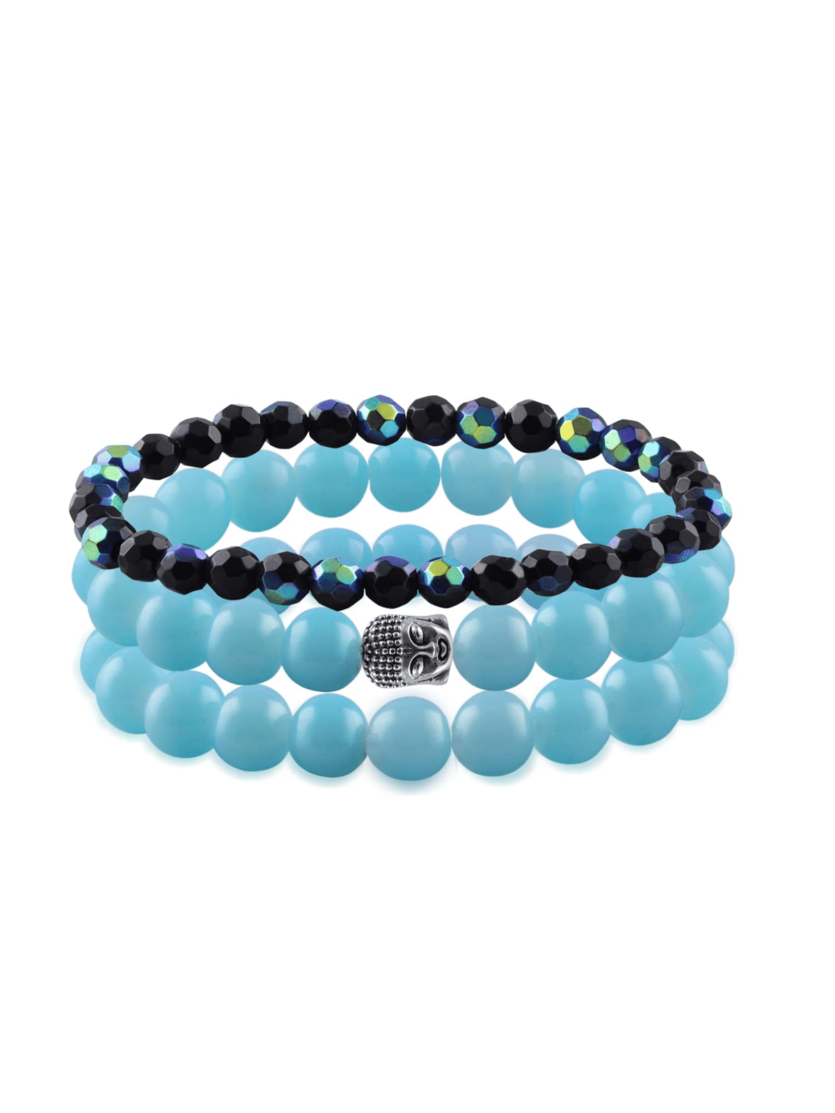 JFL - Jewellery For Less Multicolor Charm Bracelet ( Pack of 3 ) JFL - Jewellery For Less Multicolor Charm Bracelet ( Pack of 3 )