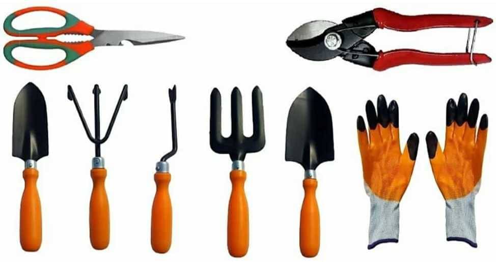 JS GARDEN TOOLS AND TRADERS Garden Tool Set ( Set of 1 ) JS GARDEN TOOLS AND TRADERS Garden Tool Set ( Set of 1 )