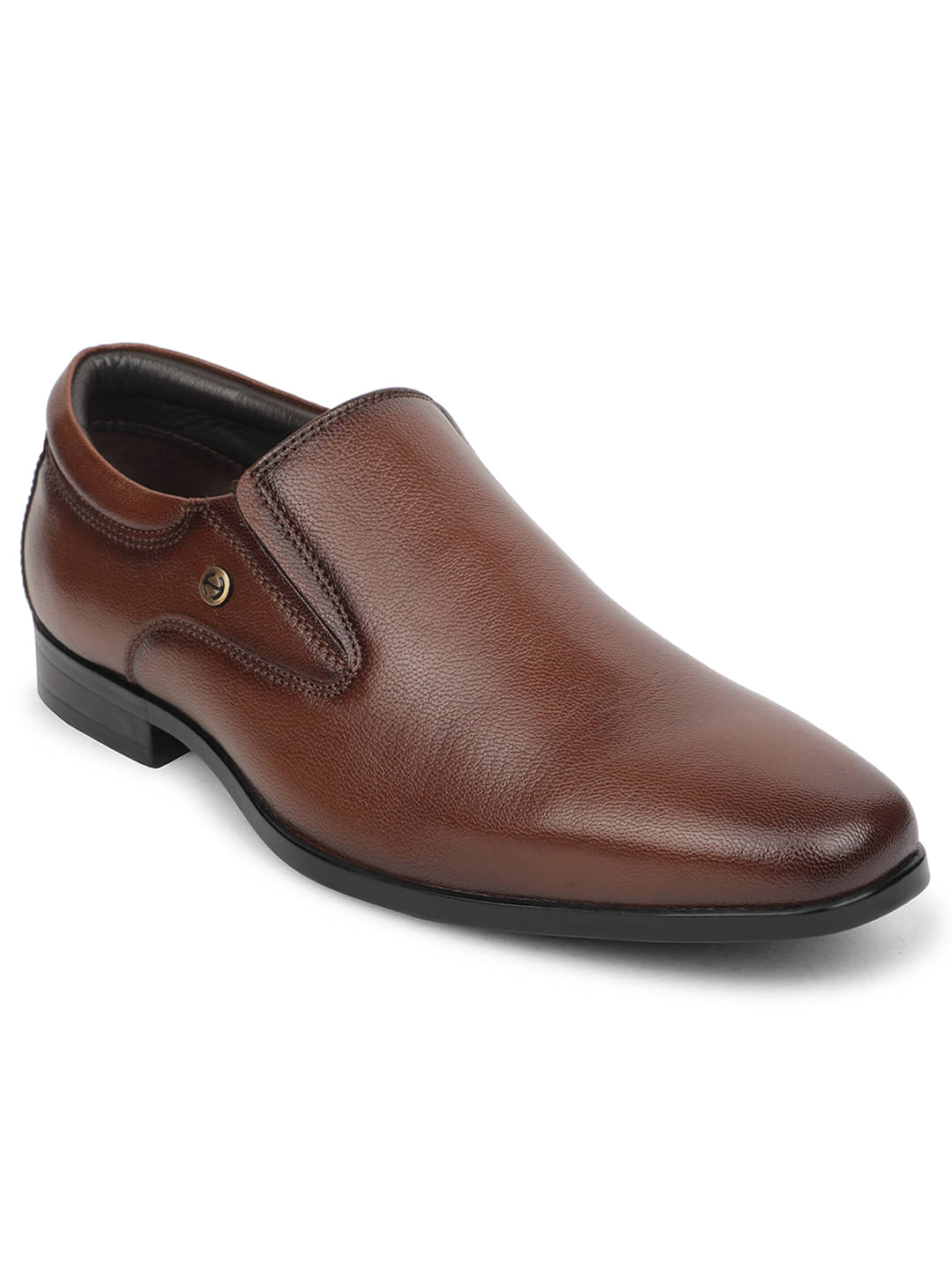     			Liberty Brown Men's Slip On Formal Shoes