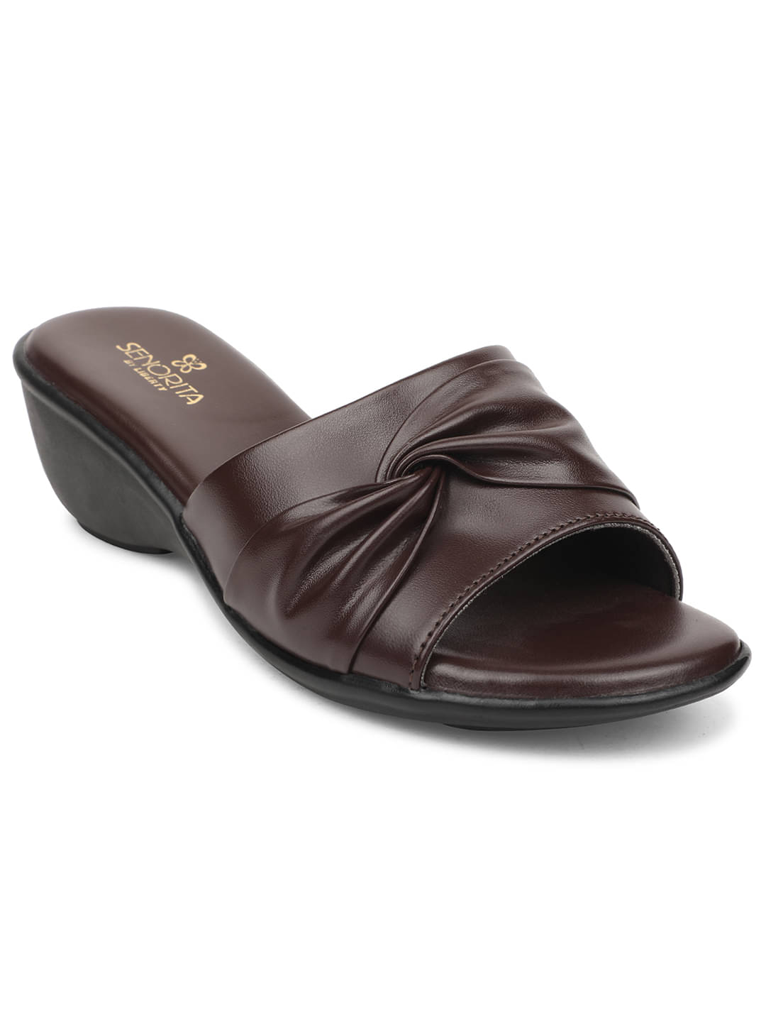 Liberty Brown Women's Slip On Heels Liberty Brown Women's Slip On Heels