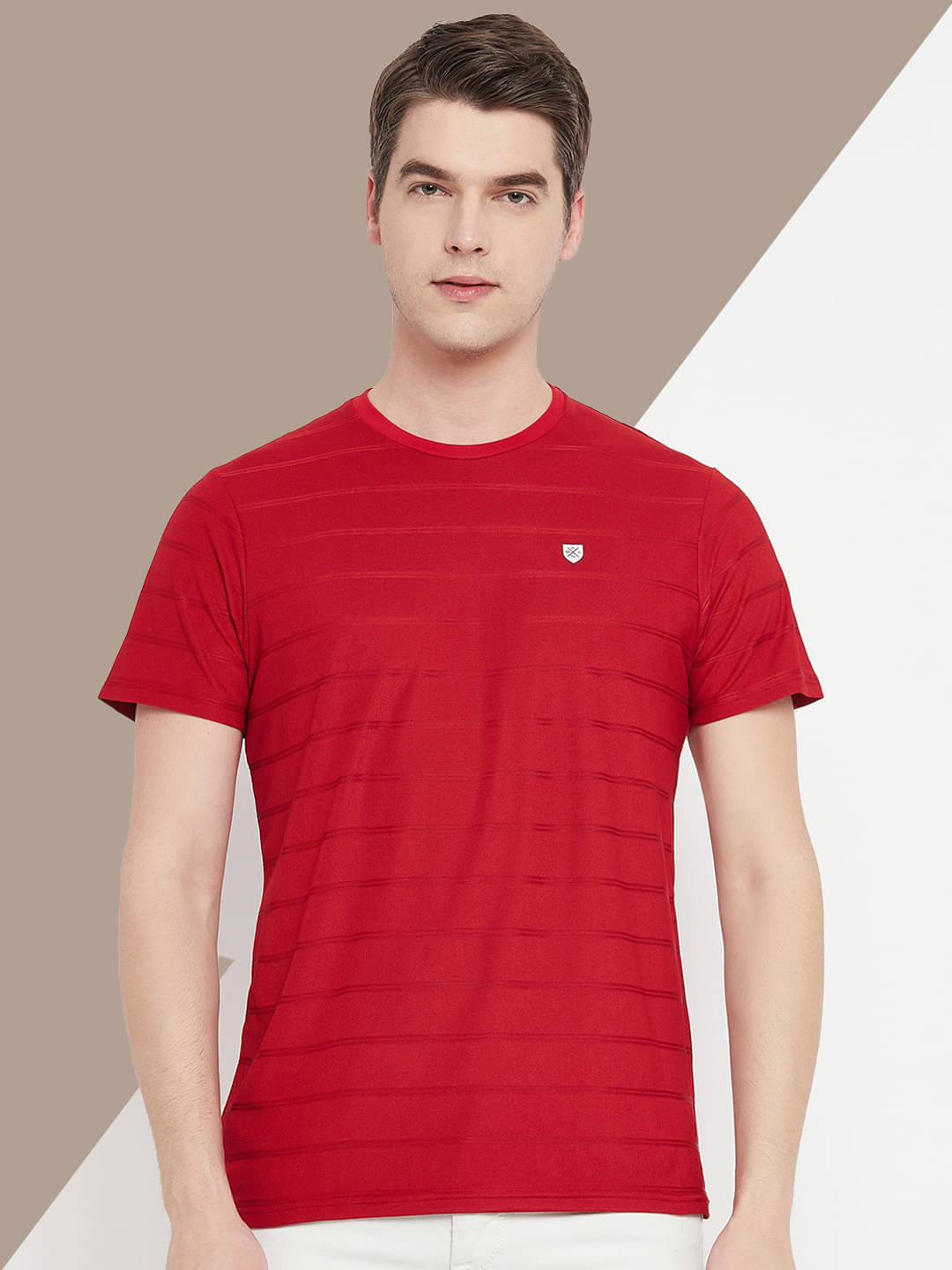 OGEN Cotton Blend Regular Fit Solid Half Sleeves Men's Round T-Shirt - Maroon ( Pack of 1 ) OGEN Cotton Blend Regular Fit Solid Half Sleeves Men's Round T-Shirt - Maroon ( Pack of 1 )