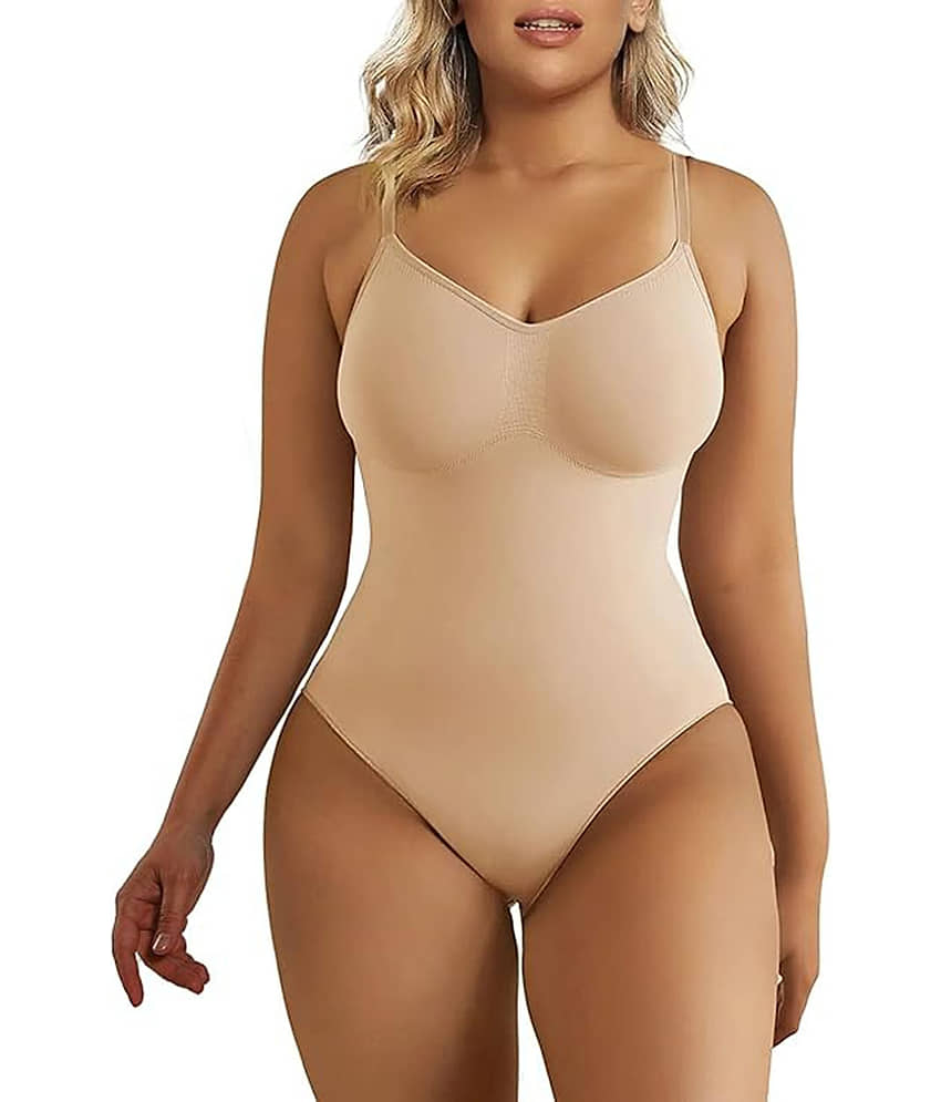 Shelony Pack of 1 Spandex Women's BodySuite ( Black ) - Shapewear | Buy online on ZillyBuy
