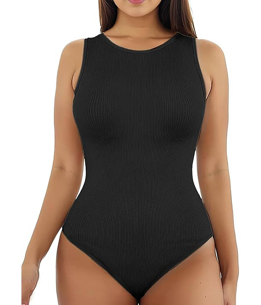 Shelony Pack of 1 Spandex Women's BodySuite ( Black ) - Shapewear | Buy online on ZillyBuy