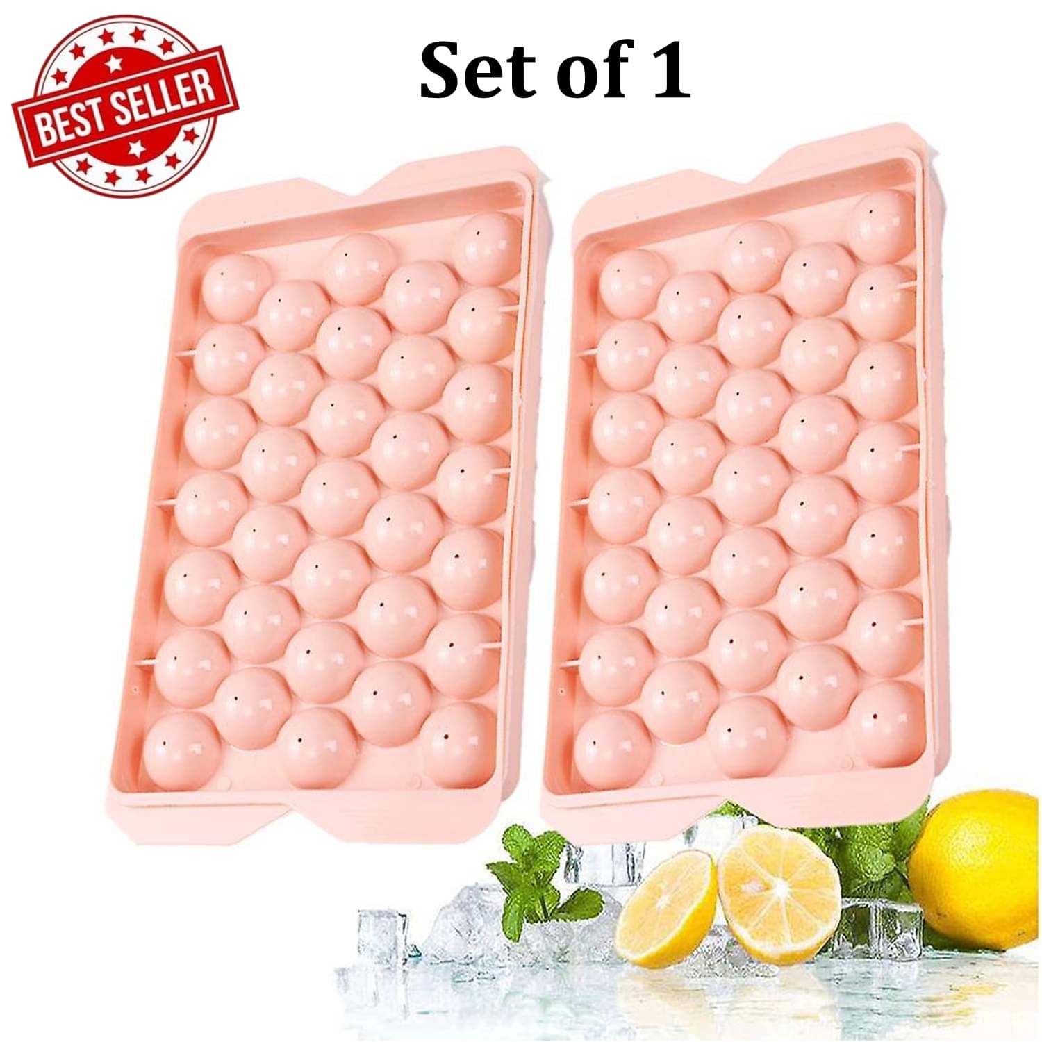     			Stysol Ice Tray  Pink 1 Pcs