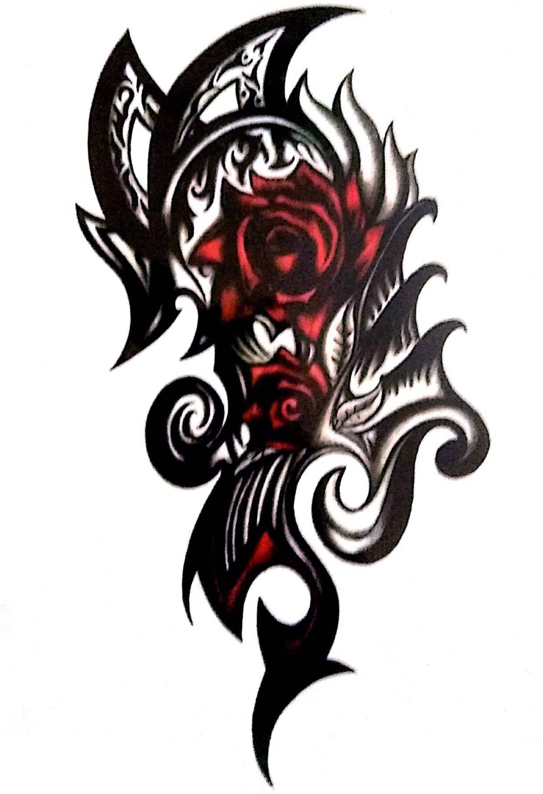 The Canvas Arts Temporary Body Tattoo The Canvas Arts Temporary Body Tattoo