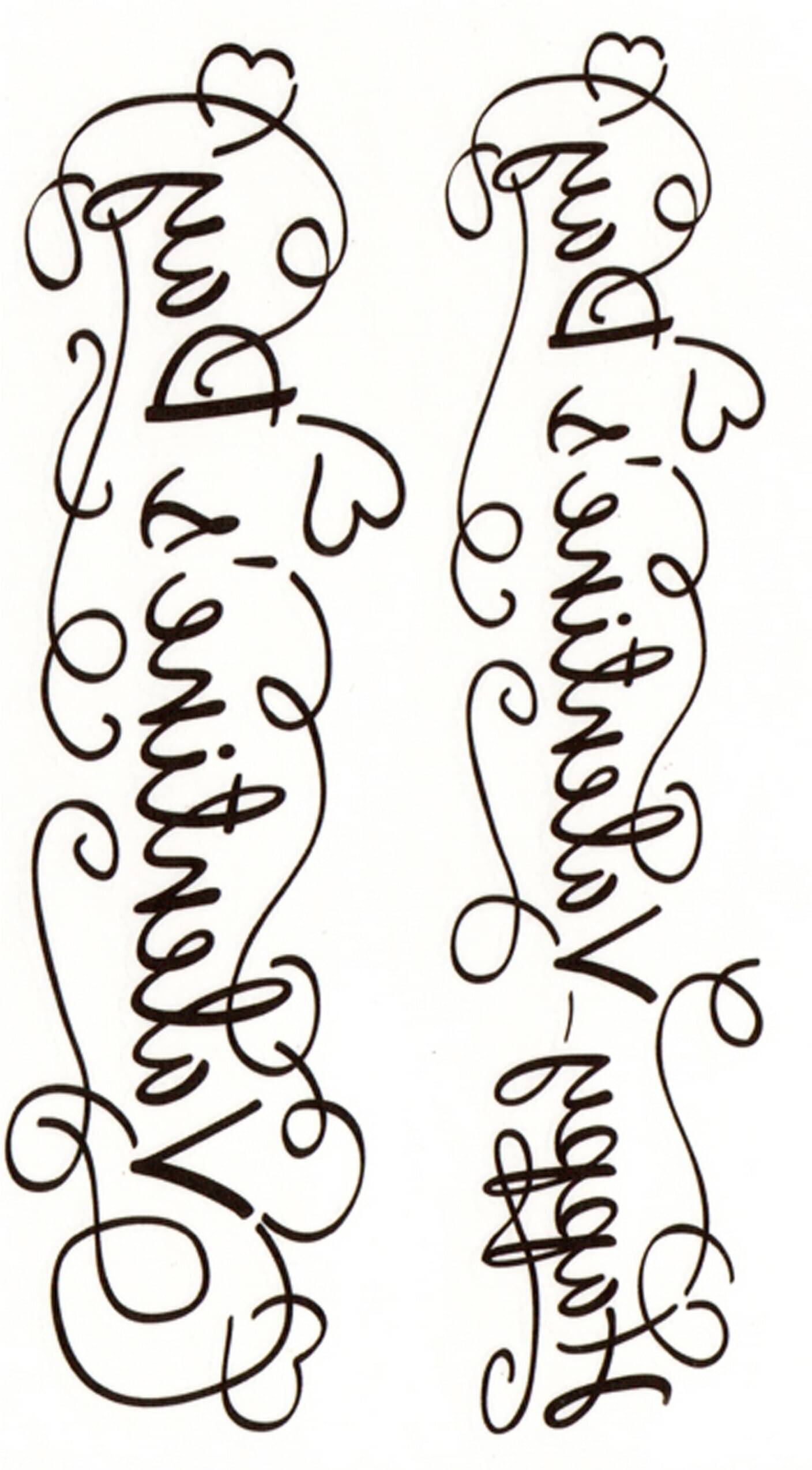 The Canvas Arts Temporary Body Tattoo     			The Canvas Arts Temporary Body Tattoo