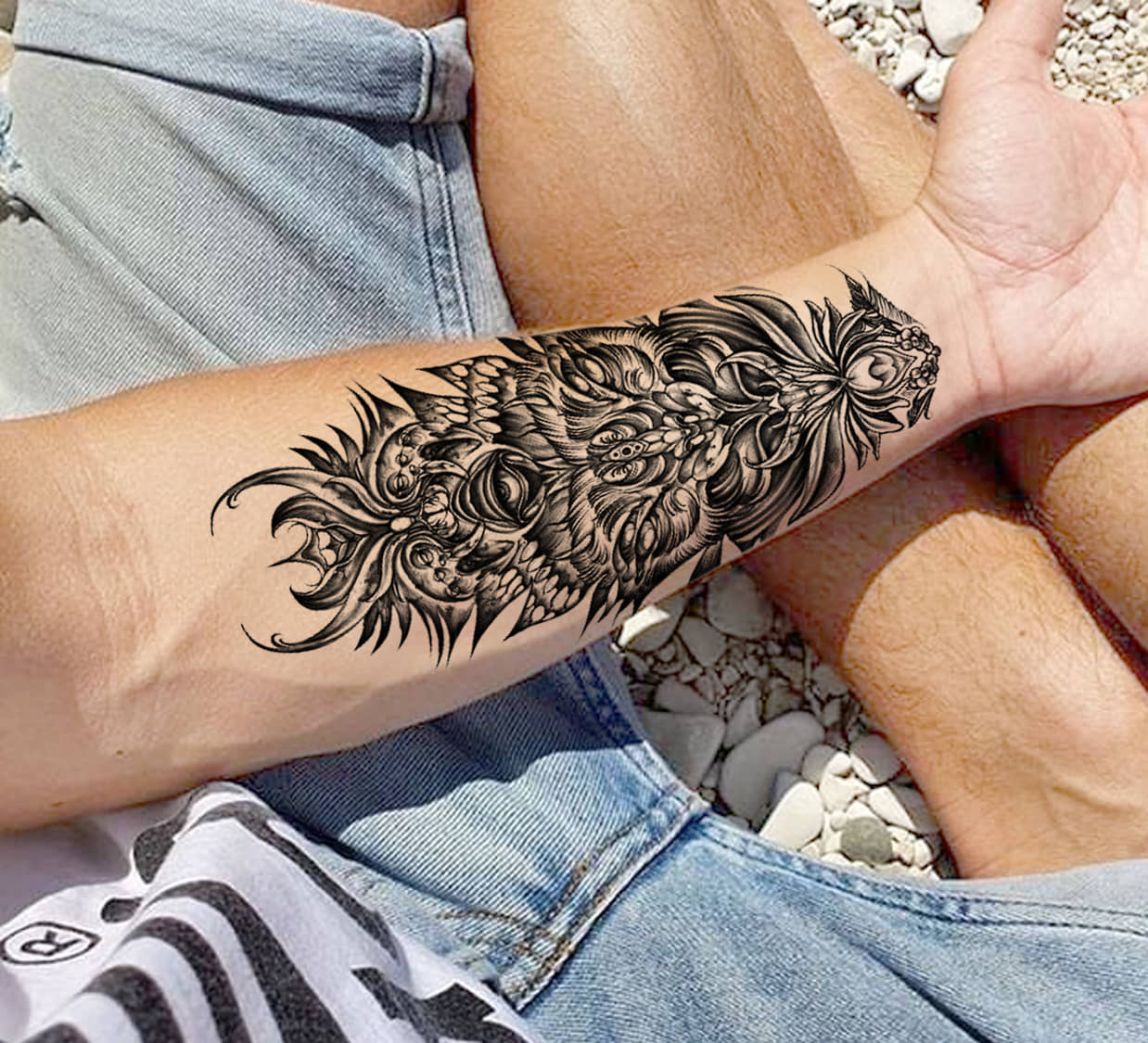 The Canvas Arts Temporary Body Tattoo
