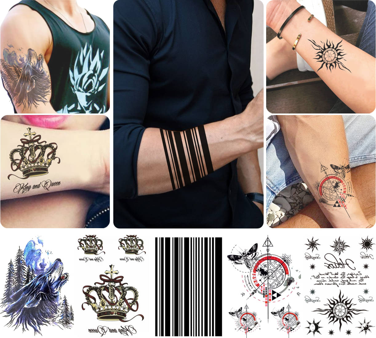 The Canvas Arts Temporary Body Tattoo The Canvas Arts Temporary Body Tattoo
