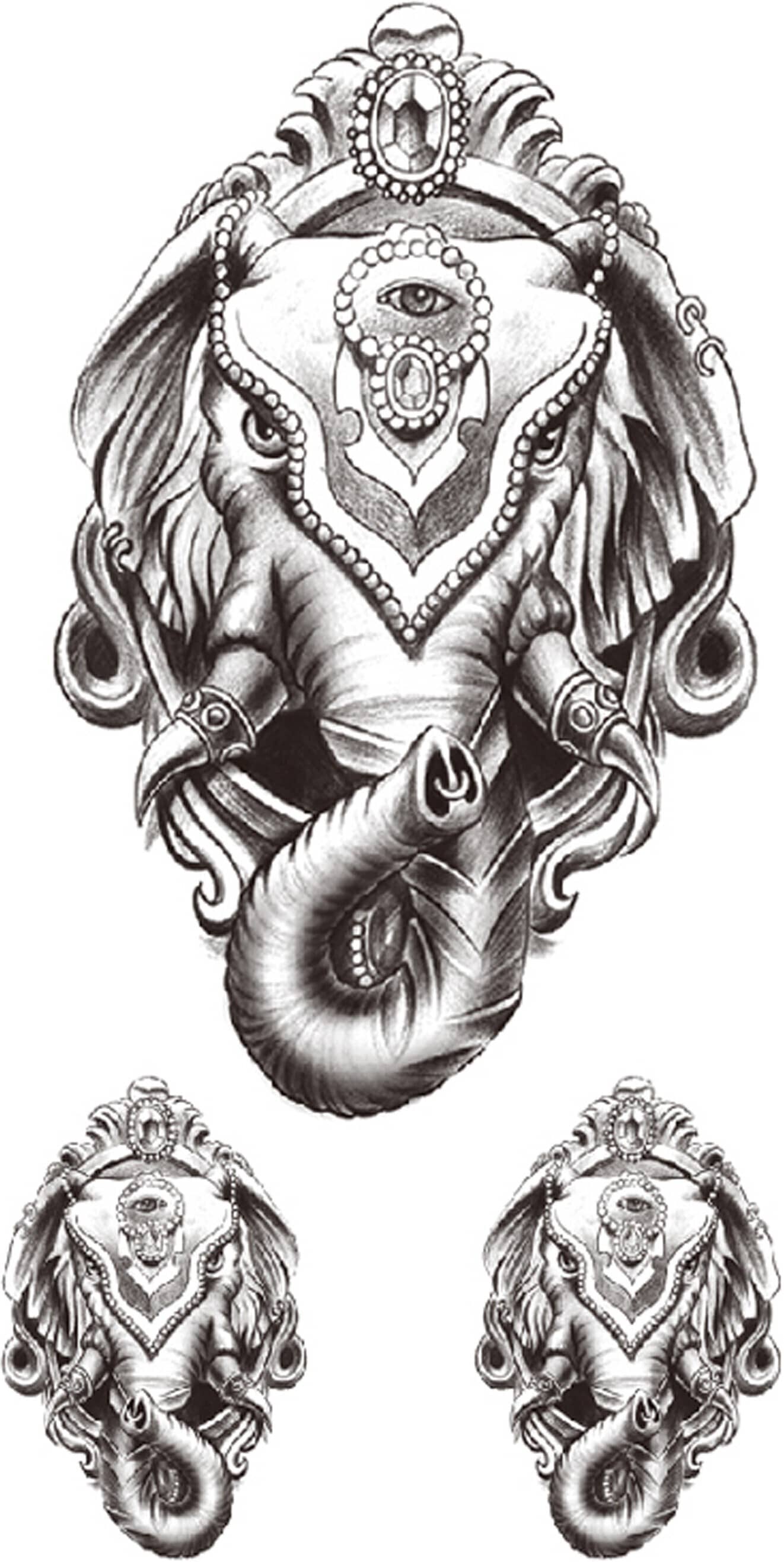 The Canvas Arts Temporary Body Tattoo