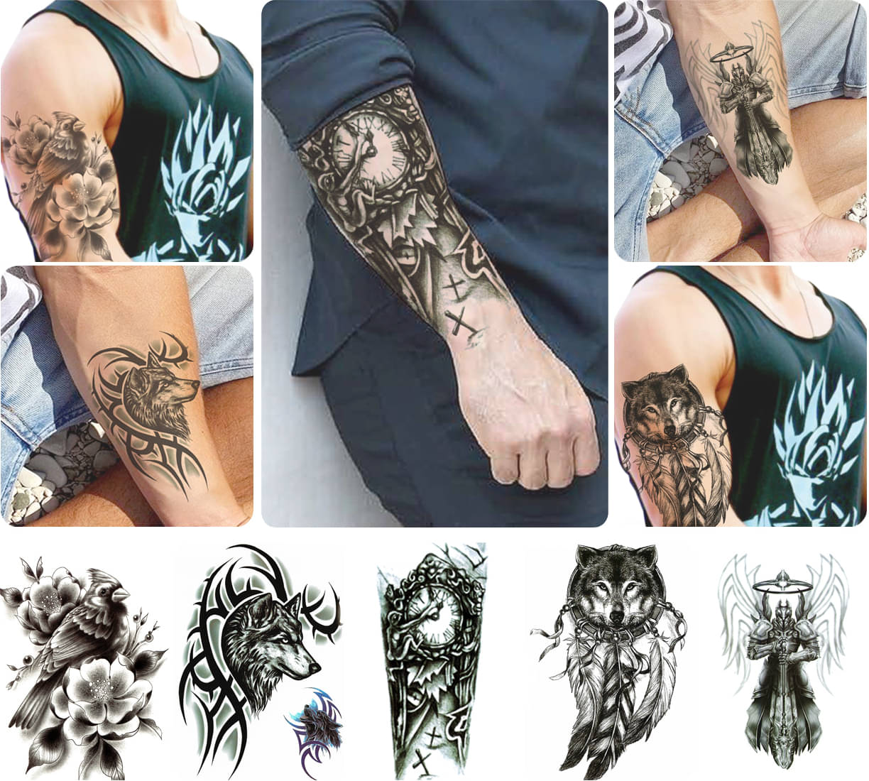The Canvas Arts Temporary Body Tattoo The Canvas Arts Temporary Body Tattoo