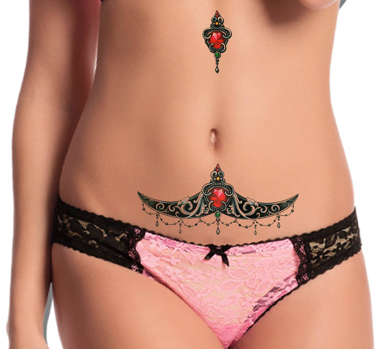 The Canvas Arts Temporary Body Tattoo