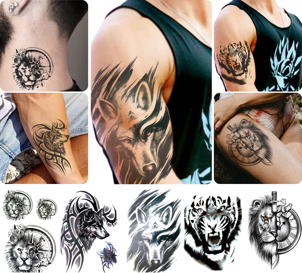 The Canvas Arts Temporary Body Tattoo The Canvas Arts Temporary Body Tattoo