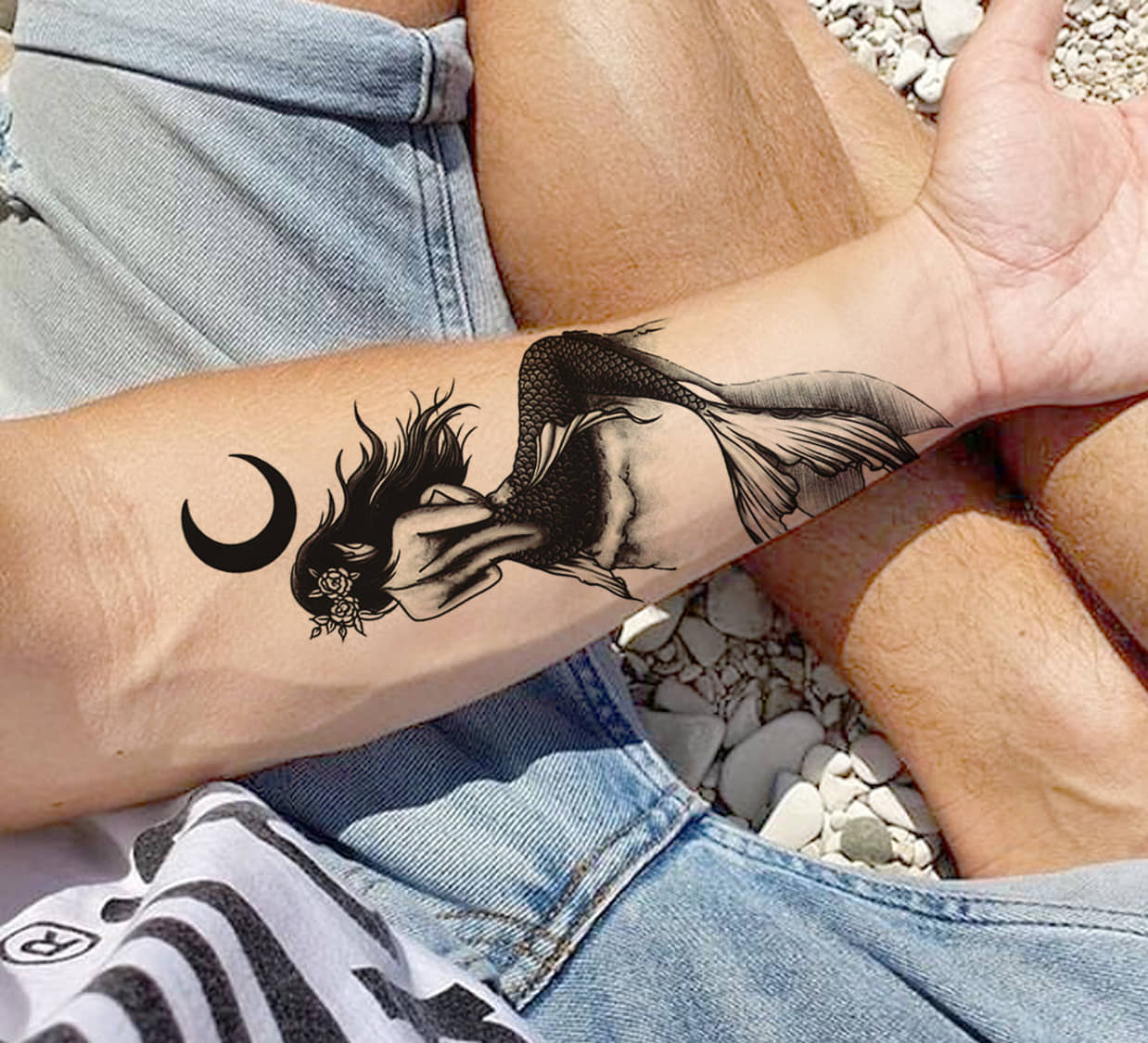 The Canvas Arts Realistic Look Waterproof Temporary Tattoo Sticker Body Tattoo