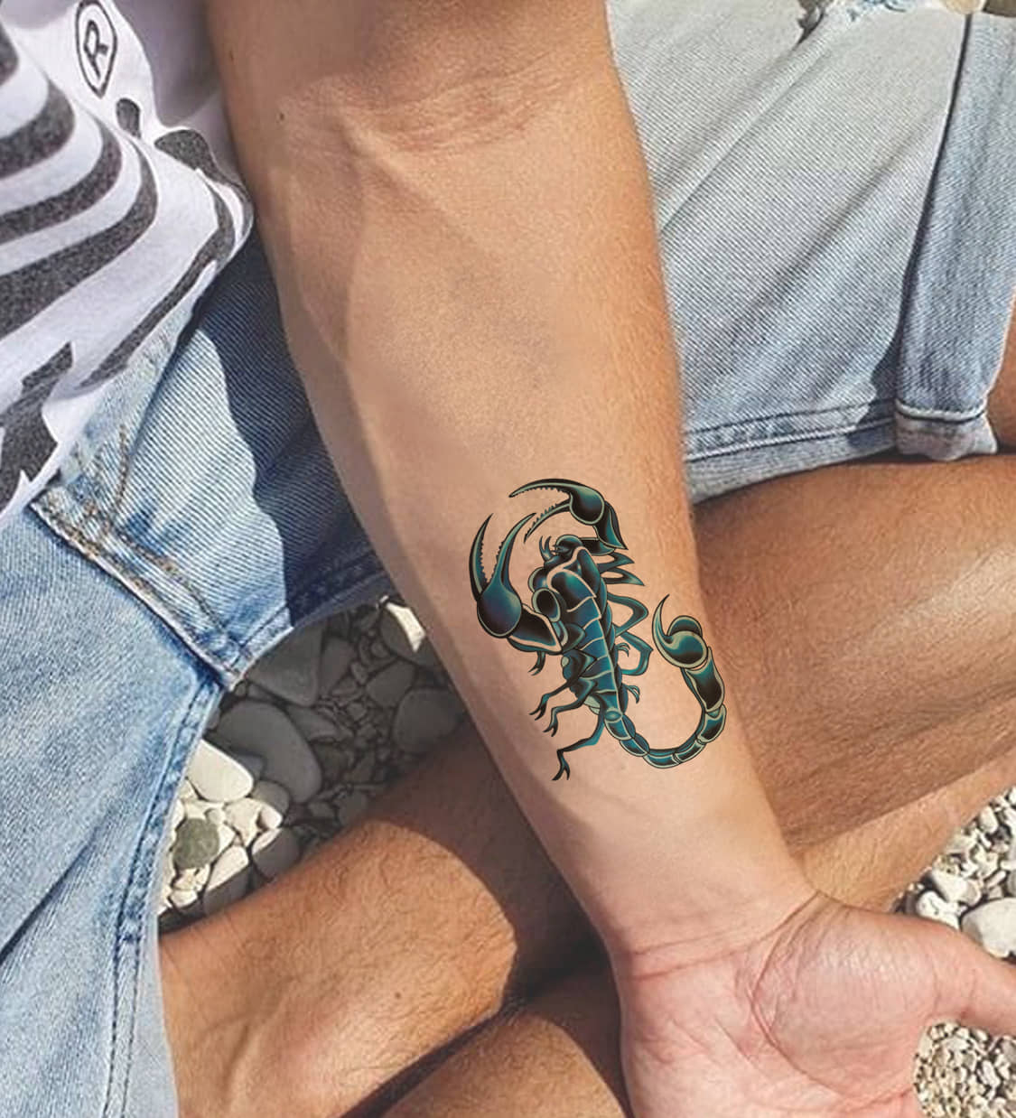 The Canvas Arts Realistic Look Waterproof Temporary Tattoo Sticker Body Tattoo
