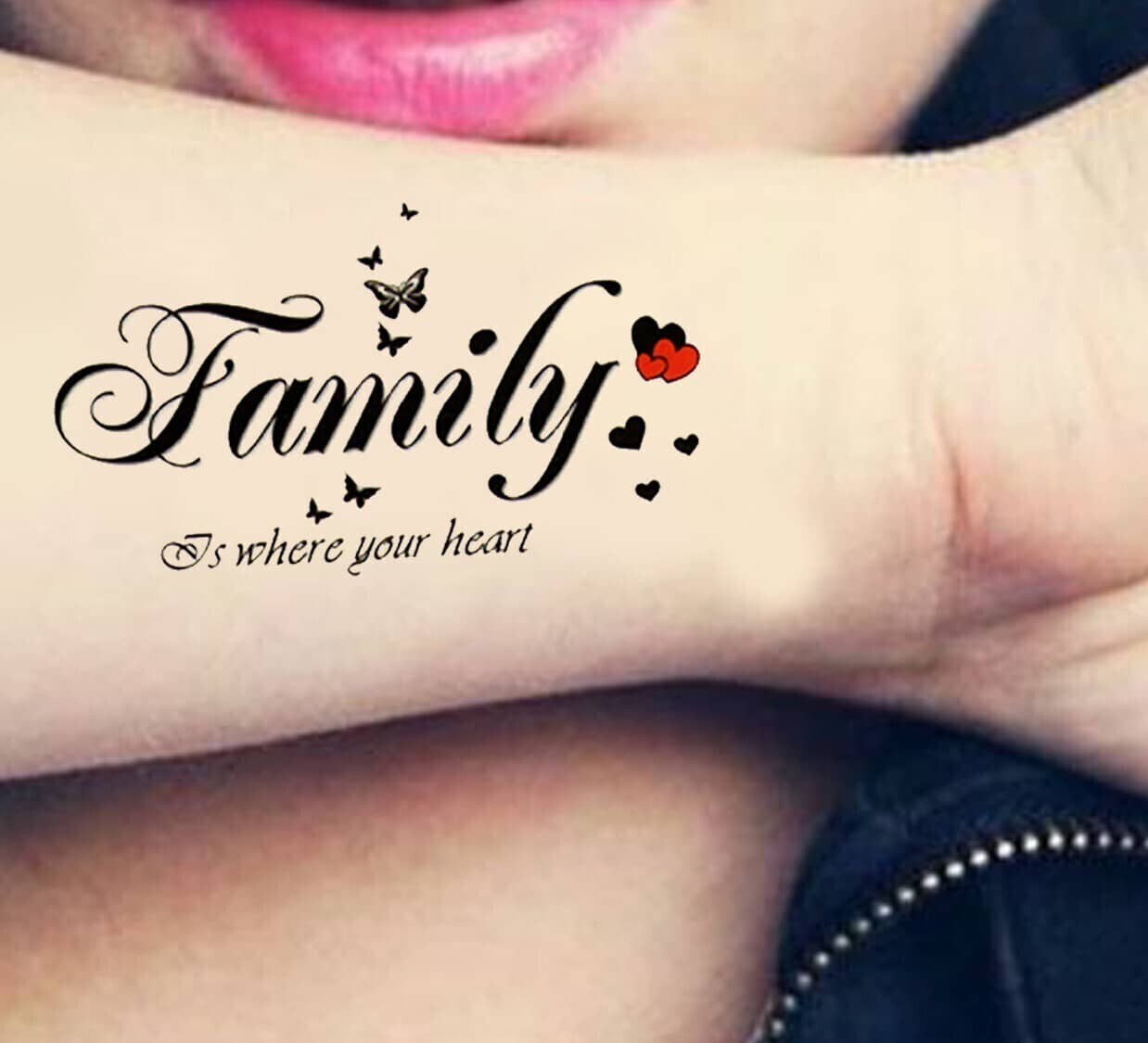 The Canvas Arts Realistic Look Waterproof Temporary Tattoo Sticker Body Tattoo
