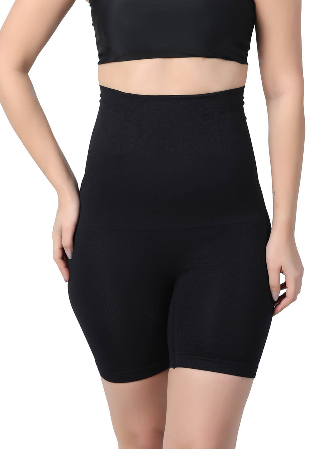 Arc de Shapes Pack of 1 Cotton Blend Women's Shaping Bottoms ( Black ) Arc de Shapes Pack of 1 Cotton Blend Women's Shaping Bottoms ( Black )