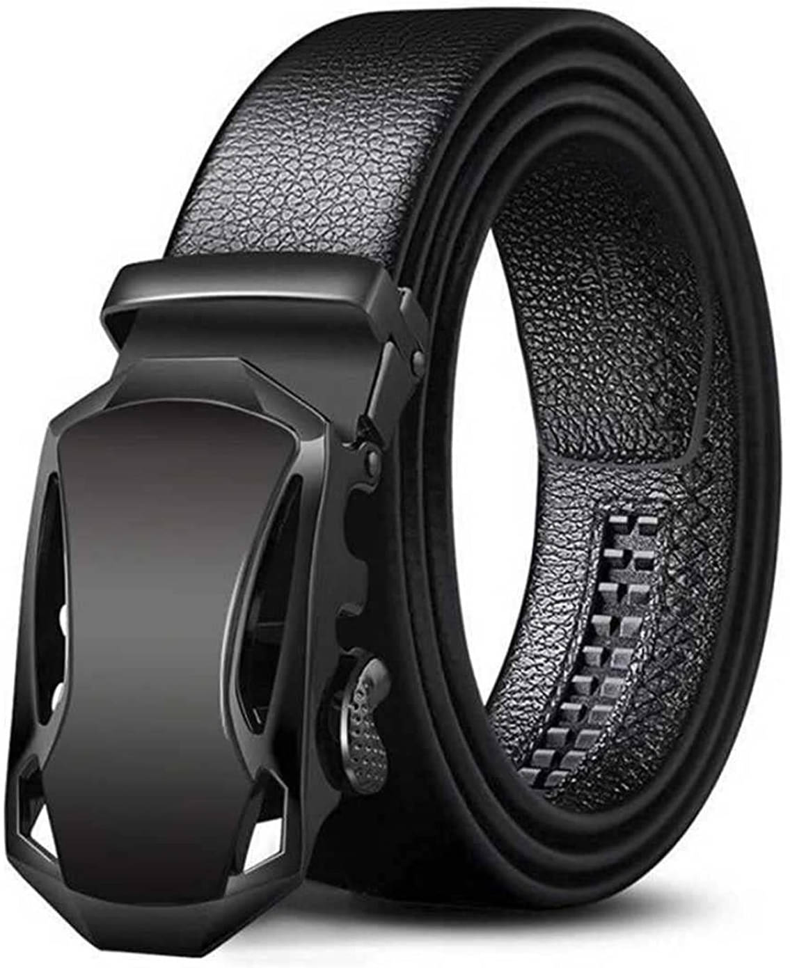     			Bonheur - Black PU Men's Casual Belt ( Pack of 1 )