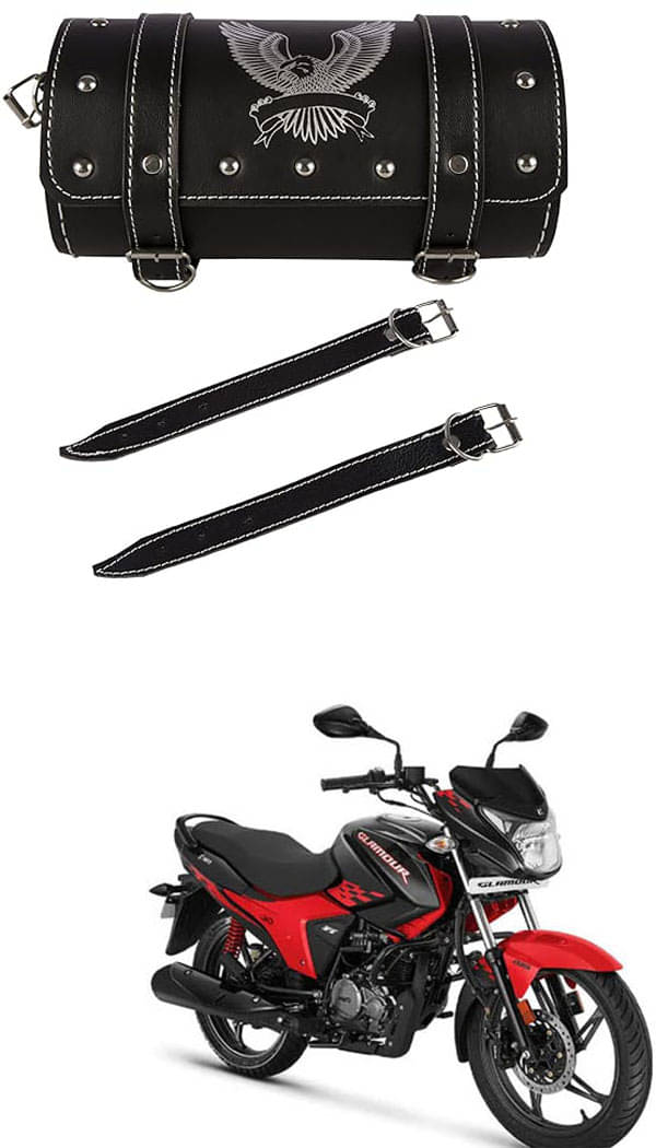     			BuddyBuzz One-side Black Leatherette Tool Bag Eagle For Hero Glamour i3s