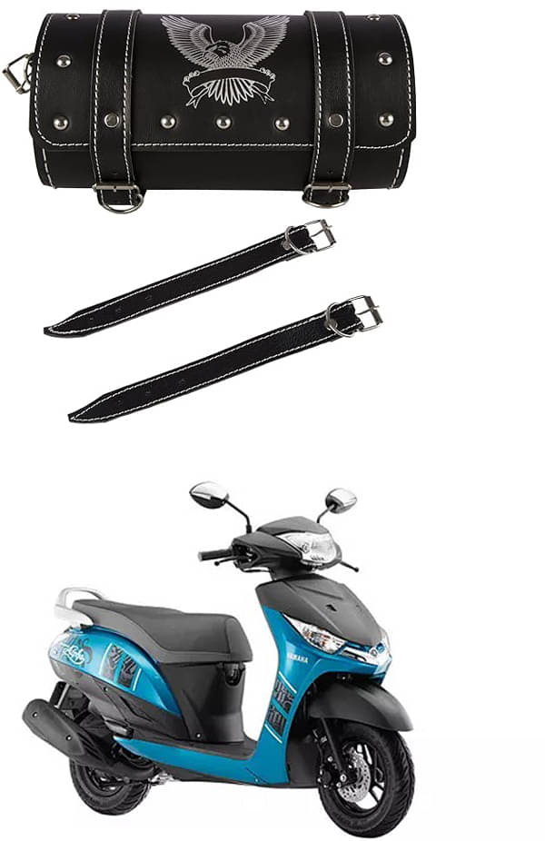     			BuddyBuzz One-side Black Leatherette Tool Bag Eagle For Yamaha Alpha
