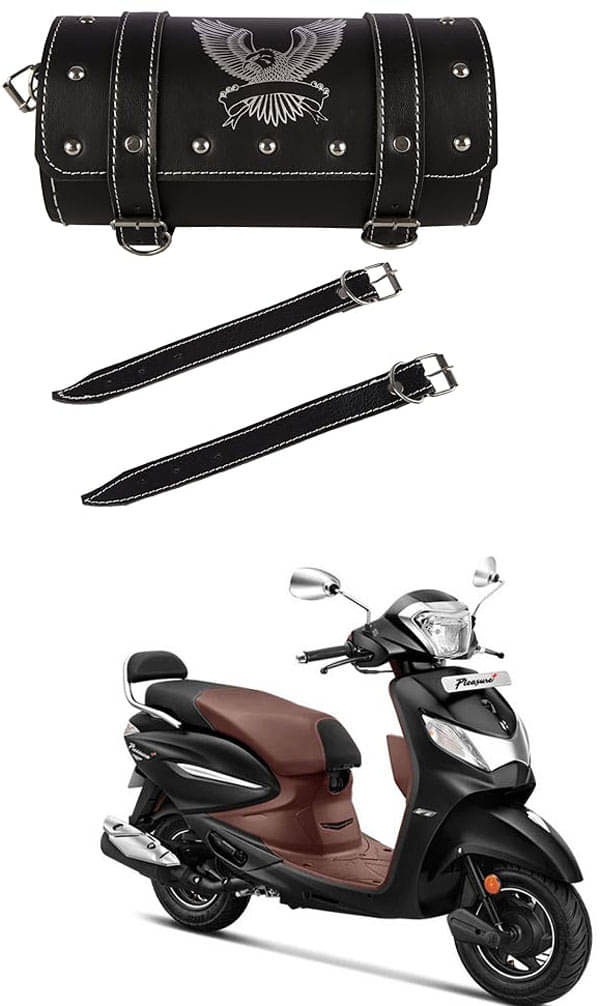 BuddyBuzz One-side Black Leatherette Tool Bag Eagle For Hero Pleasure Plus BuddyBuzz One-side Black Leatherette Tool Bag Eagle For Hero Pleasure Plus
