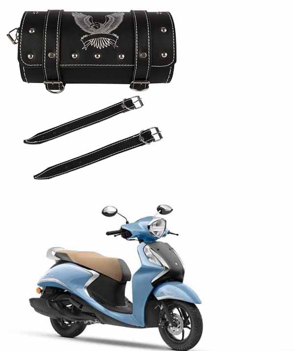     			BuddyBuzz One-side Black Leatherette Tool Bag Eagle For Yamaha Fascino
