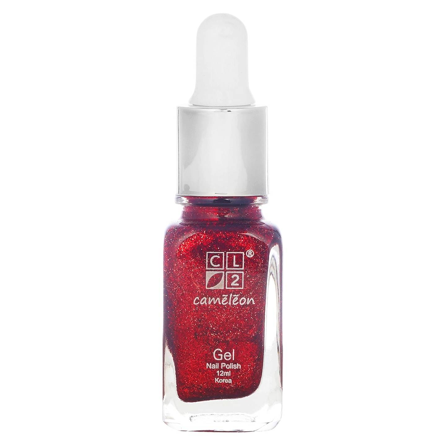     			Cameleon Red Nail Polish 12 ( Pack of 1 )