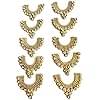 CherryTree Metal Golden Stoned Haar Booty Patch Applique ( Pack of 1 ) CherryTree Metal Golden Stoned Haar Booty Patch Applique ( Pack of 1 )