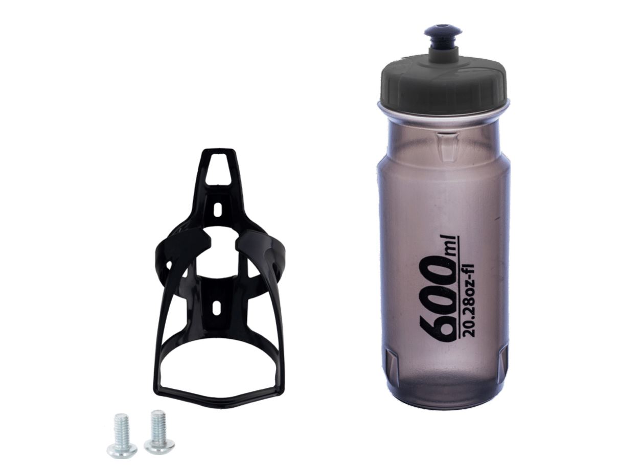 Dark Horse Bicycle Bottle Holder Cage & 600Ml Bottle Sipper Combo, Lightweight, Durable, Perfect Combo For Long Rides, Black - Sports and Fitness Equipment | Buy online on ZillyBuy