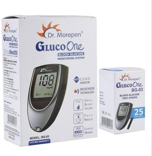     			Dr. Morepen Glucometer