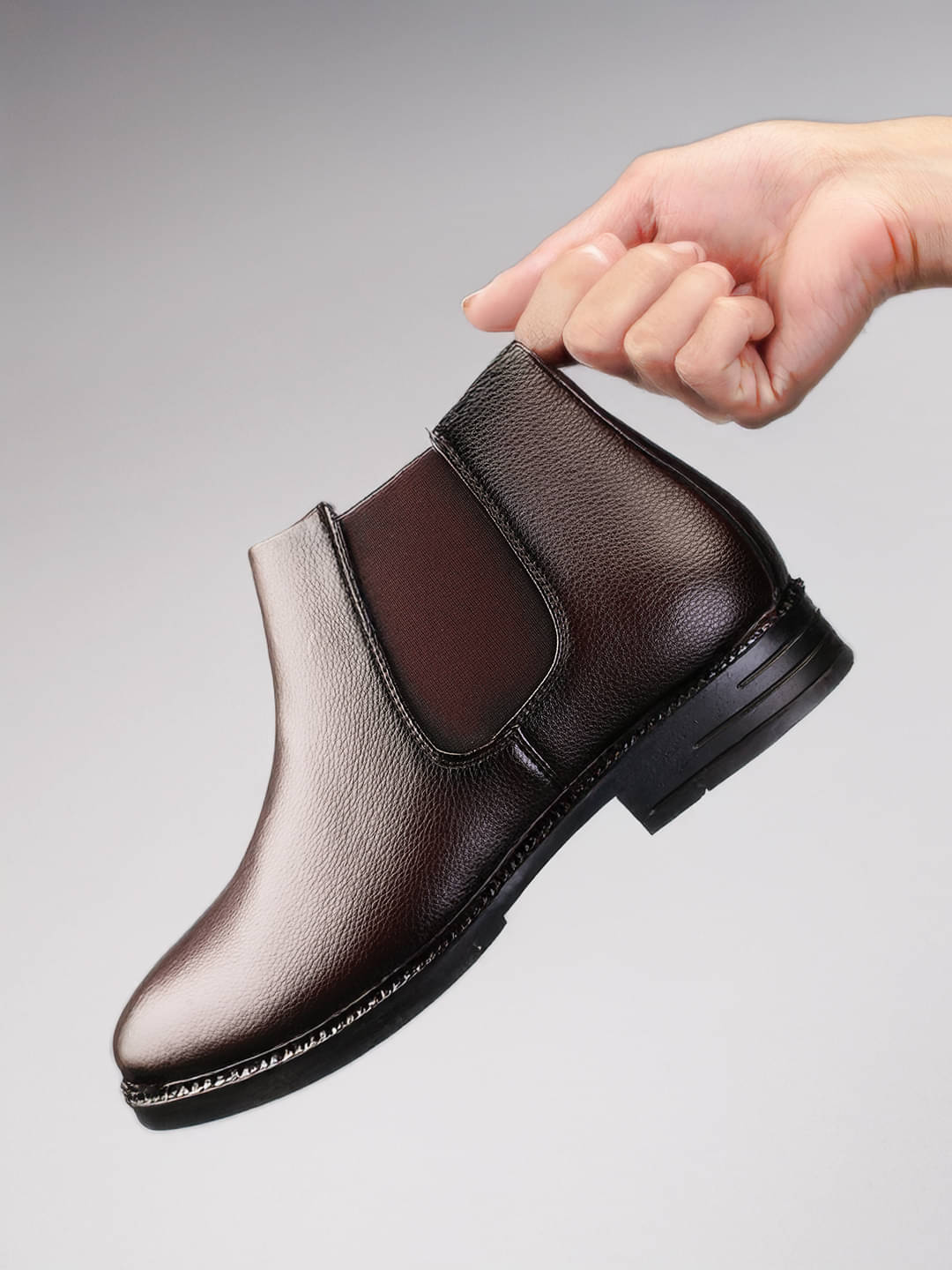     			Fentacia Brown Men's Chelsea Boots