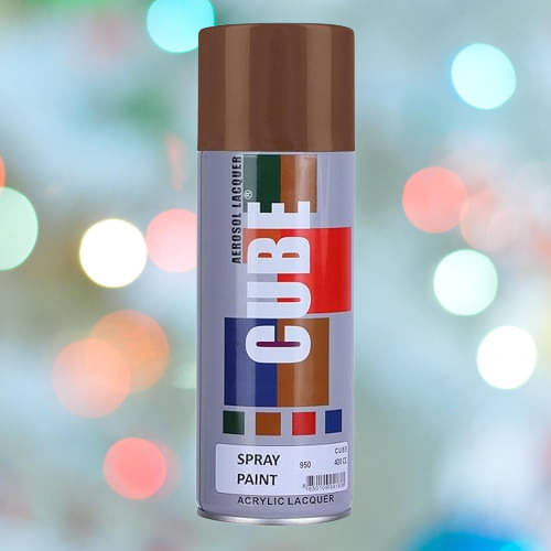 Golden Fox Cube Brown Spray Paint Brown Spray Paint 400 ml (Pack of 1) Golden Fox Cube Brown Spray Paint Brown Spray Paint 400 ml (Pack of 1)