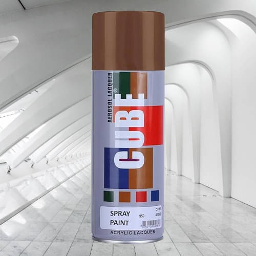 Golden Fox Cube Brown Spray Paint Brown Spray Paint 400 ml (Pack of 1) Golden Fox Cube Brown Spray Paint Brown Spray Paint 400 ml (Pack of 1)