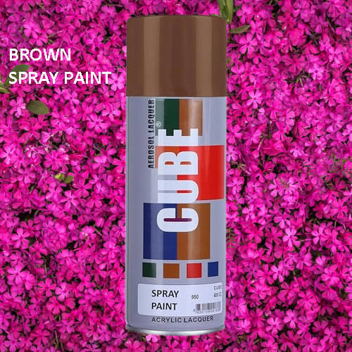     			Golden Fox Cube Brown Spray Paint Brown Spray Paint 400 ml (Pack of 1)
