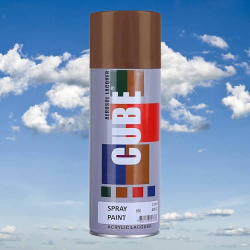 Golden Fox Cube Brown Spray Paint Brown Spray Paint 400 ml (Pack of 1) Golden Fox Cube Brown Spray Paint Brown Spray Paint 400 ml (Pack of 1)