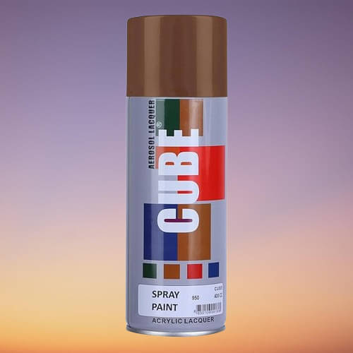 Golden Fox Cube Brown Spray Paint Brown Spray Paint 400 ml (Pack of 1) Golden Fox Cube Brown Spray Paint Brown Spray Paint 400 ml (Pack of 1)