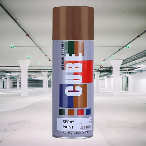     			Golden Fox Cube Brown Spray Paint Brown Spray Paint 400 ml (Pack of 1)