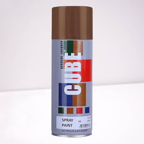     			Golden Fox Cube Brown Spray Paint Brown Spray Paint 400 ml (Pack of 1)