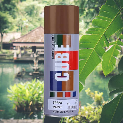 Golden Fox Cube Brown Spray Paint Brown Spray Paint 400 ml (Pack of 1) Golden Fox Cube Brown Spray Paint Brown Spray Paint 400 ml (Pack of 1)