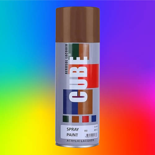 Golden Fox Cube Brown Spray Paint Brown Spray Paint 400 ml (Pack of 1) Golden Fox Cube Brown Spray Paint Brown Spray Paint 400 ml (Pack of 1)