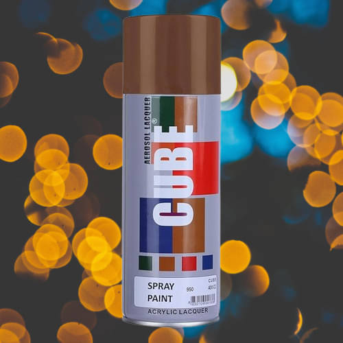 Golden Fox Cube Brown Spray Paint Brown Spray Paint 400 ml (Pack of 1) Golden Fox Cube Brown Spray Paint Brown Spray Paint 400 ml (Pack of 1)