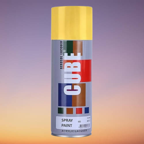    			Golden Fox Cube Gold Spray Paint | 400 mL | For Metal, Plastic, Wood, Car & Bike Gold Spray Paint 400 ml (Pack of 1)