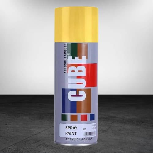 Golden Fox Cube Gold Spray Paint | 400 mL | For Metal, Plastic, Wood, Car & Bike Gold Spray Paint 400 ml (Pack of 1) Golden Fox Cube Gold Spray Paint | 400 mL | For Metal, Plastic, Wood, Car & Bike Gold Spray Paint 400 ml (Pack of 1)