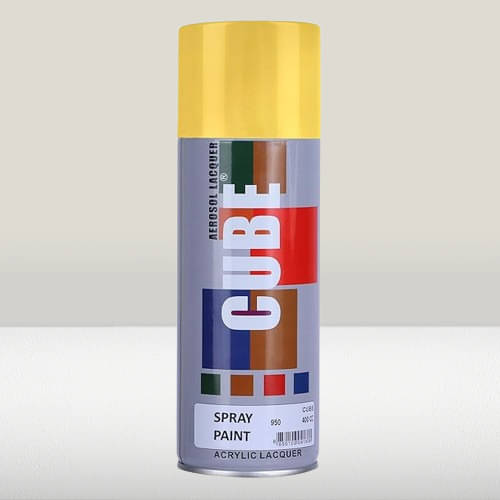     			Golden Fox Cube Gold Spray Paint | 400 mL | For Metal, Plastic, Wood, Car & Bike Gold Spray Paint 400 ml (Pack of 1)
