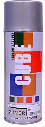     			Golden Fox MEDIUM SILVER SPRAY PAINT Silver Spray Paint 400 ml (Pack of 1)