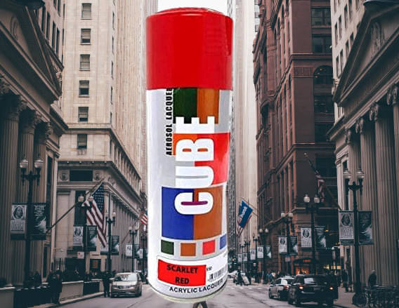 Golden Fox Red Spray Paint 400 ml (Pack of 1) Golden Fox Red Spray Paint 400 ml (Pack of 1)